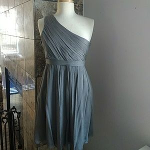 J Crew Silk Chiffon Bridesmaid Dress